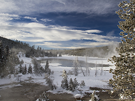 YELLOWSTONE IN WINTER: ITS LANDSCAPE AND LIFE