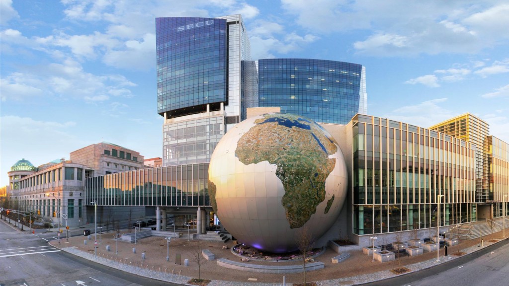 NCMNS panorama showing the SECU Daily Planet.