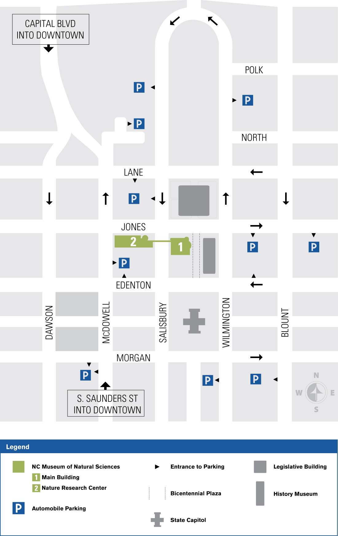 Event parking map