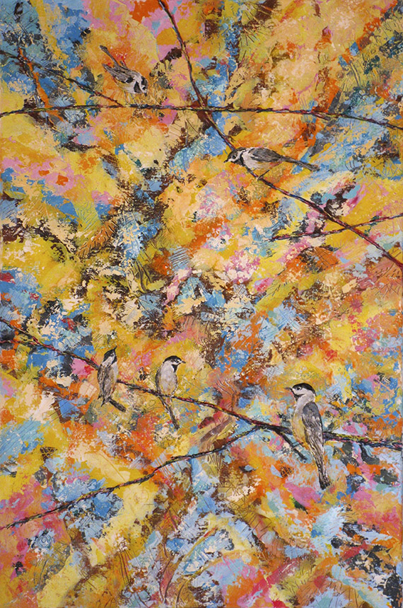 Carolina Chickadee Quintet by Ruth Ananda