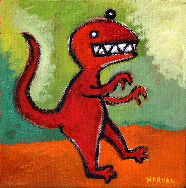 "Hungry T. Rex" by Keith Norval.