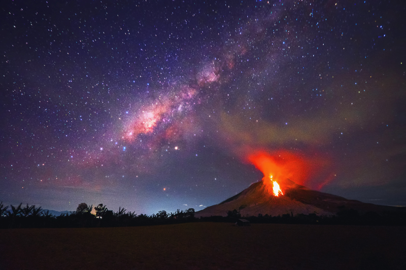 Mount Sinabung eruption