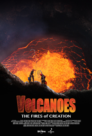 Volcanoes 3D movie poster