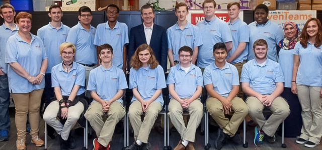 Governor Cooper with Catalyst staff and participants.