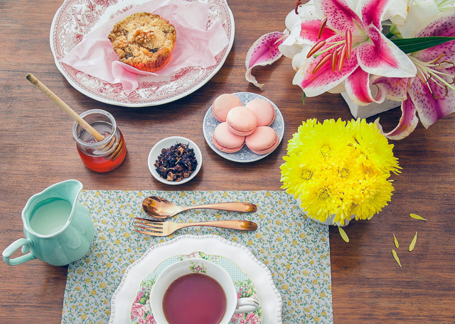 Bee Tea sample table