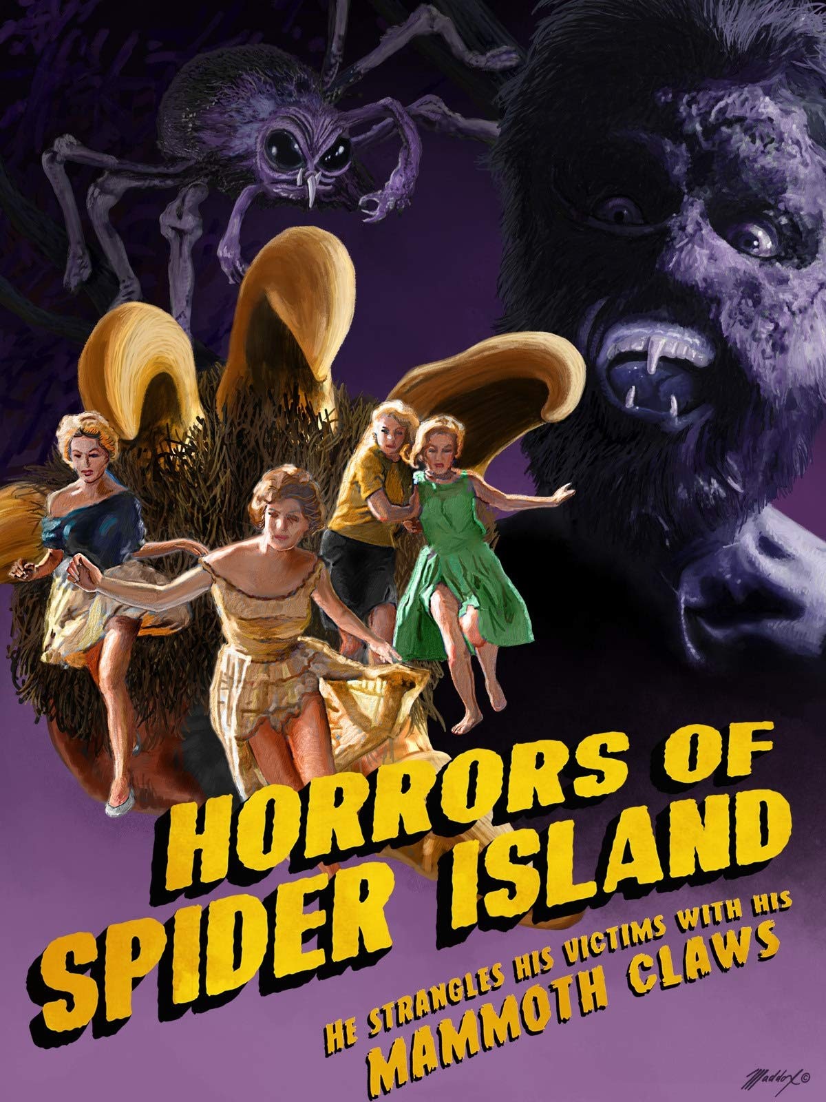 Horrors of Spider Island Movie Poster