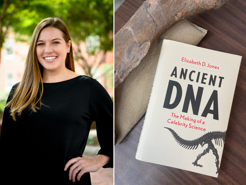 Dr. Elizabeth Dobson Jones and her new book, "Ancient DNA: The Making of a Celebrity Science."