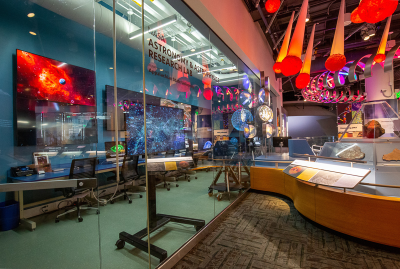 The newly updated Astronomy and Astrophysics Research Laboratory.