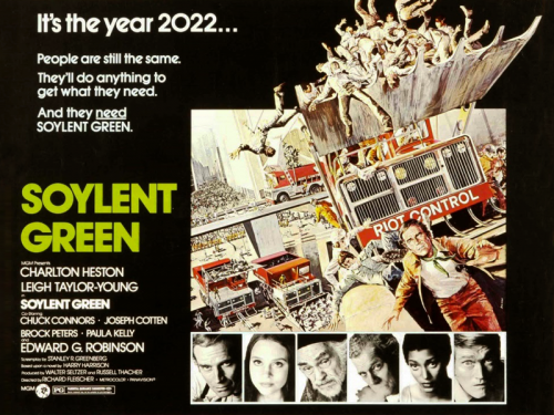 Discover the secret of Soylent Green at Museum Movie Night, Friday, May 20