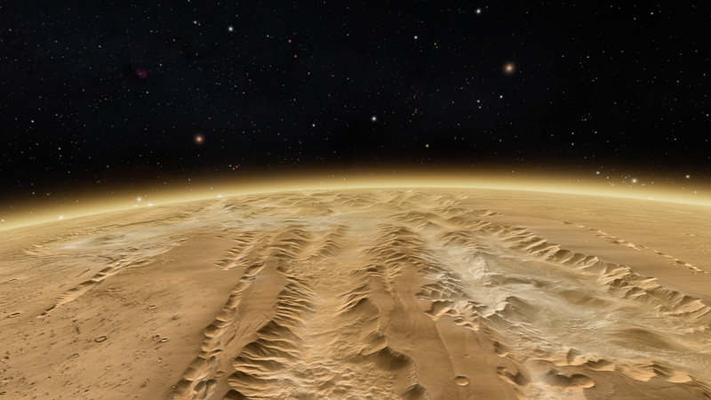 Mars in OpenSpace