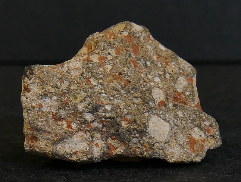  Lunar basalt, NWA 11474 in the NCMNS permanent collection. This meteorite is on display in Mysteries of the Moon.