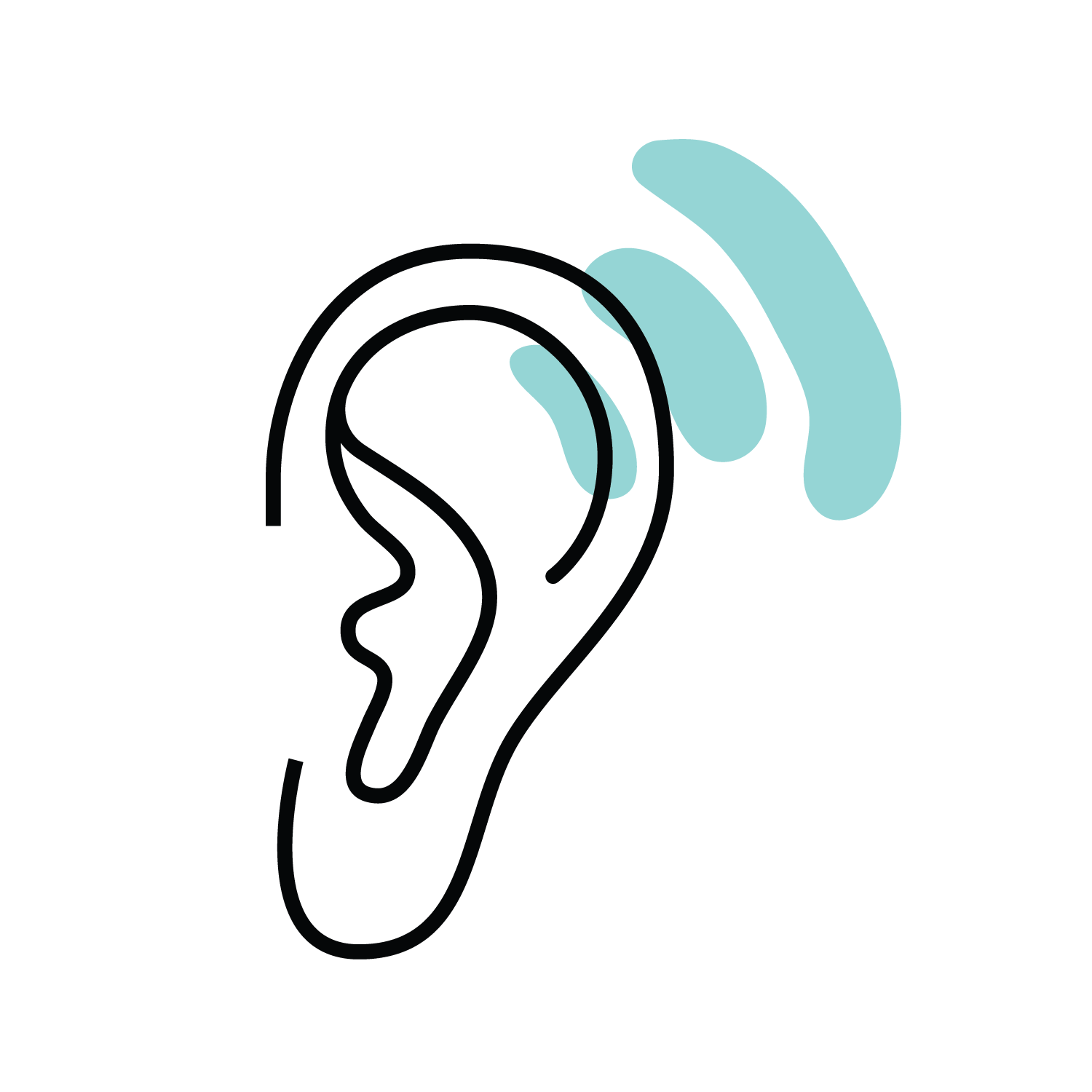Graphic for Hearing - ear