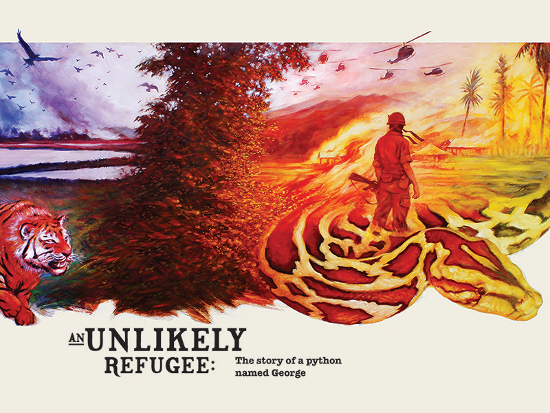 AN UNLIKELY REFUGEE
