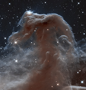 The Horsehead nebula, a star-forming region in the Orion constellation, about 1,500 light-years from Earth. Orion is one of the star-forming regions studied by Dr. Smith and collaborators (Image Credit: NASA/ESA/Hubble Heritage Team).